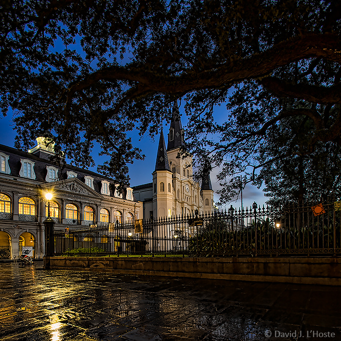 Early Morning at St. Louis Cathedral, New Orleans (6269)